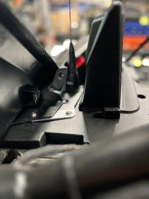 POLARIS TURBO R & PRO R ANTENNA MOUNT - Dunes 2 Dezert SXS