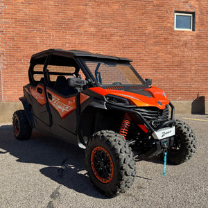 CFMOTO ZForce 950 Sport/Trail Vented Glass Windshield - Dunes 2 Dezert SXS