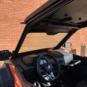 CFMOTO ZForce 950 Sport/Trail Vented Glass Windshield - Dunes 2 Dezert SXS
