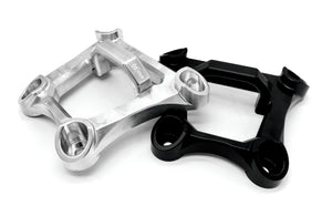 LM UTV Polaris RZR Turbo S Rear Pull Plate in black powder coat