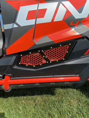 AJK Offroad Vented Honda Talon Lower Doors - Dunes 2 Dezert SXS