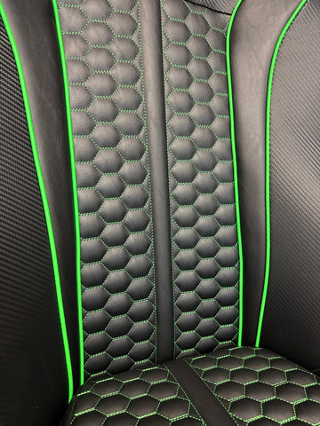 Limited Edition Black Daytona 101 Suspension Seats | UTV - Dunes 2 Dezert SXS