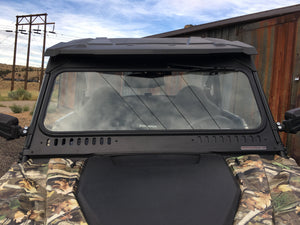 Polaris General 1.0 Vented Glass Windshield - Dunes 2 Dezert SXS