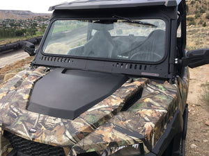 Polaris General 1.0 Vented Glass Windshield - Dunes 2 Dezert SXS