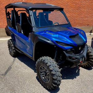 Yamaha Wolverine Vented Glass Windshield - Dunes 2 Dezert SXS