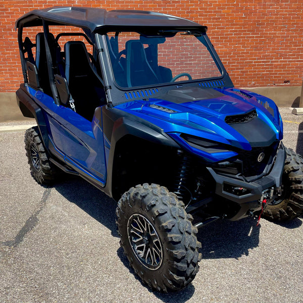 Yamaha Wolverine Vented Glass Windshield - Dunes 2 Dezert SXS