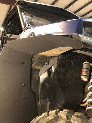Polaris General XP 1000 Mud Flap Fender Extensions - Dunes 2 Dezert SXS