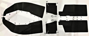 Polaris General XP 1000 Mud Flap Fender Extensions - Dunes 2 Dezert SXS
