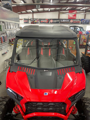 Polaris RZR XP/XP S (2024+) Vented Glass Windshield - Dunes 2 Dezert SXS
