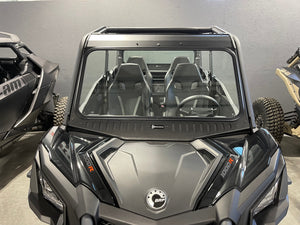 Can-Am Maverick Sport/Trail/Commander Vented Glass Windshield (Collective) - Dunes 2 Dezert SXS