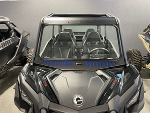 Can-Am Maverick Sport/Trail/Commander Vented Glass Windshield (Collective) - Dunes 2 Dezert SXS