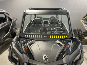 Can-Am Maverick Sport/Trail/Commander Vented Glass Windshield (Collective) - Dunes 2 Dezert SXS