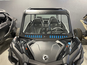 Can-Am Maverick Sport/Trail/Commander Vented Glass Windshield (Collective) - Dunes 2 Dezert SXS