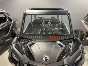 Can-Am Maverick Sport/Trail/Commander Vented Glass Windshield (Collective) - Dunes 2 Dezert SXS