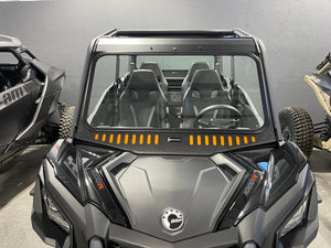 Can-Am Maverick Sport/Trail/Commander Vented Glass Windshield (Collective) - Dunes 2 Dezert SXS