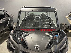 Can-Am Maverick Sport/Trail/Commander Vented Glass Windshield (Collective) - Dunes 2 Dezert SXS
