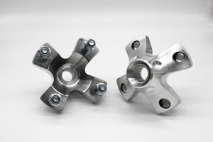 Polaris RZR 170 Billet Rear Wheel Hubs - Dunes 2 Dezert SXS