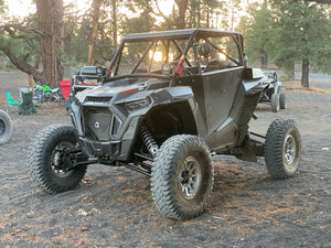Polaris RZR XP Turbo & Turbo S Aluminum Grille | Geiser Performance - Dunes 2 Dezert SXS