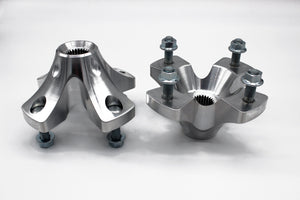 Polaris RZR 170 Billet Rear Wheel Hubs - Dunes 2 Dezert SXS