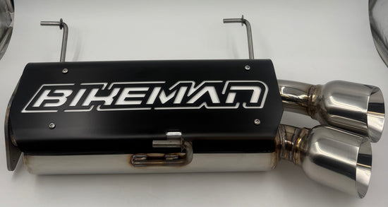 Bikeman RZR PRO-R Side Exit Slip-On Exhaust – Loud & Powerful - Dunes 2 Dezert SXS
