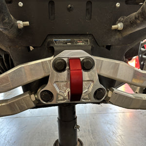 Maverick R Radius Rod Plate w/ D-Ring Option - Dunes 2 Dezert SXS