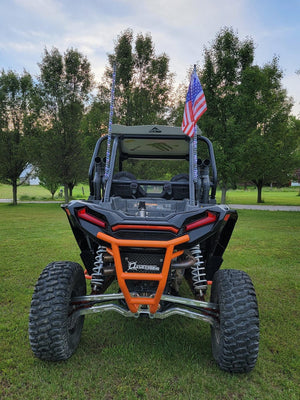 RZR 1000 Turbo Race Style Rear Bumper - Dunes 2 Dezert SXS