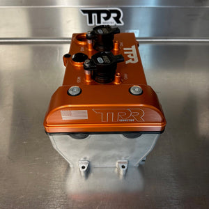 Orange Billet Valve Cover Pro XP / Turbo R - Dunes 2 Dezert SXS