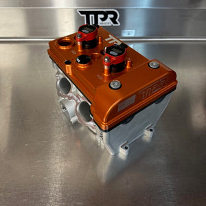 Orange Billet Valve Cover Pro XP / Turbo R - Dunes 2 Dezert SXS