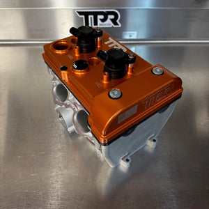 Orange Billet Valve Cover Pro XP / Turbo R - Dunes 2 Dezert SXS