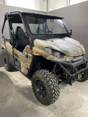 Kawasaki Teryx (2016-2025) Vented Glass Windshield - Dunes 2 Dezert SXS