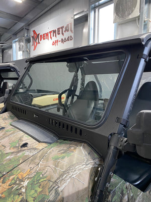 Kawasaki Teryx (2016-2025) Vented Glass Windshield - Dunes 2 Dezert SXS