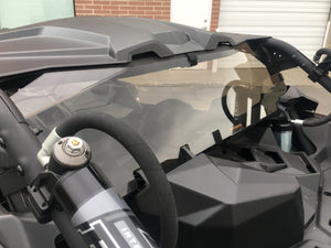 Moto Armor Tinted Rear Window for 2017–2023 Can-Am Maverick X3 – CNC Polycarbonate, Tool-less Install, Intercooler Cutout