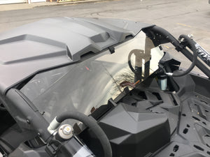 Moto Armor Tinted Rear Window for 2017–2023 Can-Am Maverick X3 – CNC Polycarbonate, Tool-less Install, Intercooler Cutout