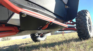 Trail Armor 2023 - 2026 Segway Villain Full Skids with Cut Out Sliders for OEM Tree Kickers