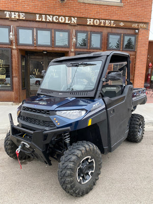 Polaris Ranger 1000 / XP 1000 Vented Glass Windshield - Dunes 2 Dezert SXS
