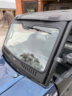 Polaris Ranger 1000 / XP 1000 Vented Glass Windshield - Dunes 2 Dezert SXS