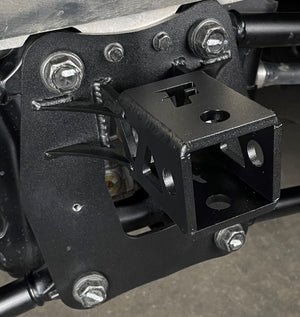 RZR Turbo R & Pro R Radius Rod Hitch Plate - Dunes 2 Dezert SXS