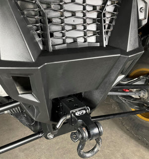 RZR Turbo R & Pro R Radius Rod Hitch Plate - Dunes 2 Dezert SXS