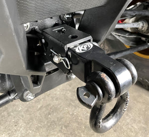 RZR Turbo R & Pro R Radius Rod Hitch Plate - Dunes 2 Dezert SXS