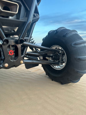 RZR Turbo R Geiser radius rod kit installed