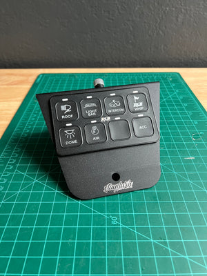 SFM RLB 8 Gang Switch Panel Mount – Polaris Pro R (20–25) - Dunes 2 Dezert SXS