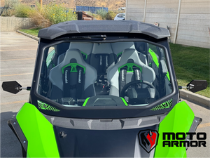 Kawasaki H2 Full Glass Windshield - Dunes 2 Dezert SXS