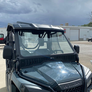 Honda Pioneer 500/520 Vented Glass Windshield - Dunes 2 Dezert SXS