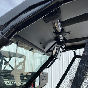 Honda Pioneer 500/520 Vented Glass Windshield - Dunes 2 Dezert SXS