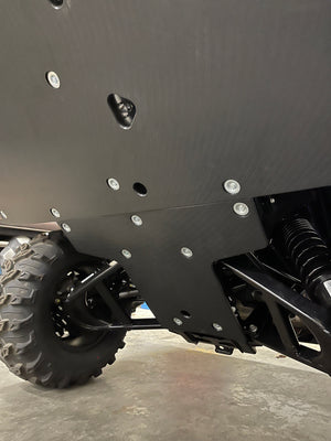 Honda Pioneer 1000-6 UHMW Skid Plate - Dunes 2 Dezert SXS