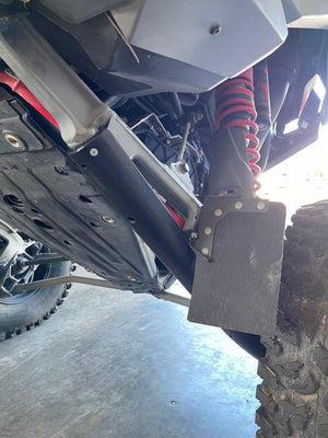 Polaris RZR Turbo R / Pro S UHMW Trailing Arm Guards - Dunes 2 Dezert SXS