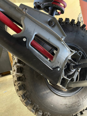 Polaris RZR Turbo R / Pro S UHMW Trailing Arm Guards - Dunes 2 Dezert SXS