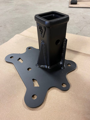 TURBO S- Receiver Hitch Plate for L&W Bumper - Dunes 2 Dezert SXS