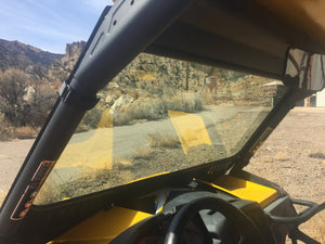 Can-Am Maverick XRS Vented Glass Windshield - Dunes 2 Dezert SXS