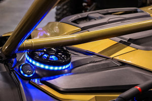 Can-Am® Maverick R 6.5" Dash Panel Speaker Mounts | UTVS-R-DP65 - Dunes 2 Dezert SXS